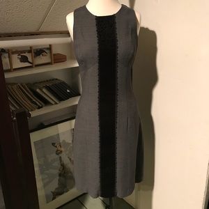Grey wool Tracy Reese dress